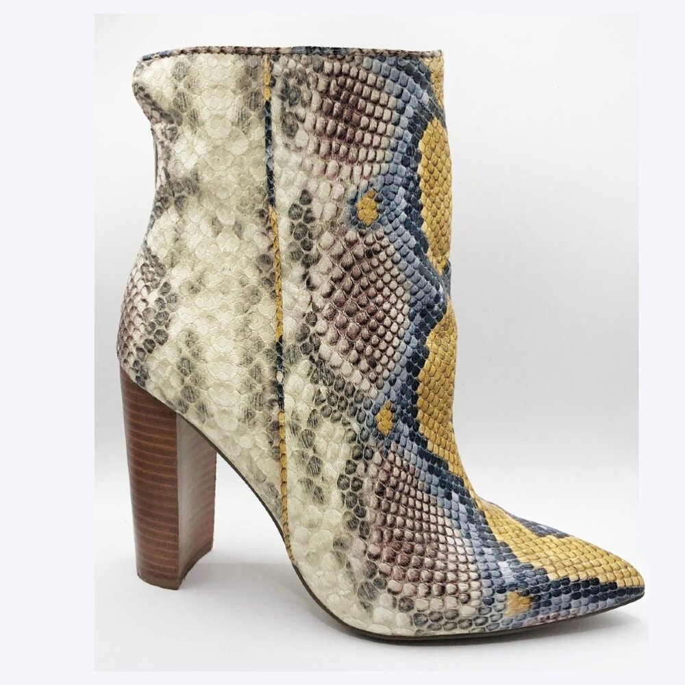Steve Madden Trista Multicolor Python Pattern Hig… - image 5